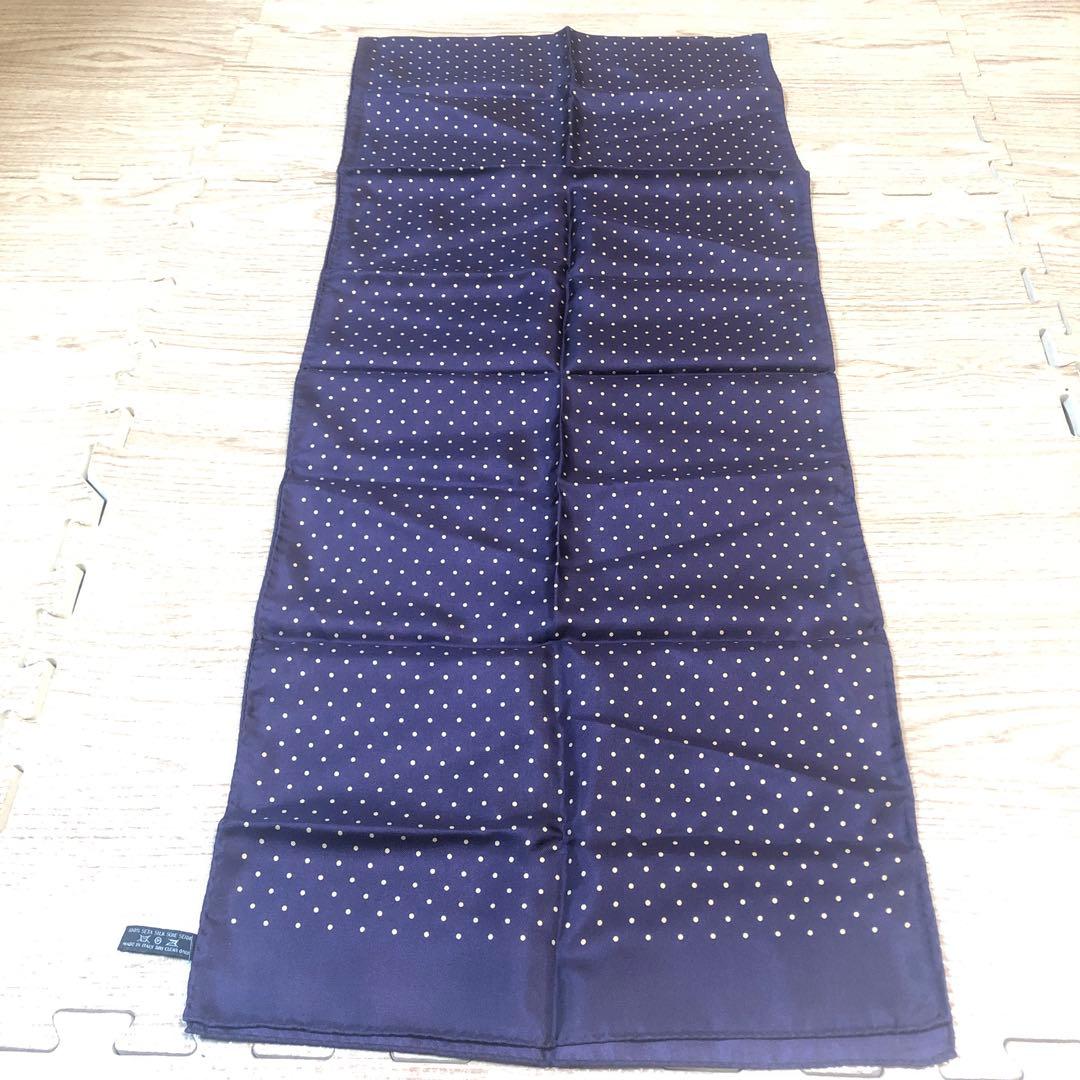 【れお未使用】『Ermenegildo Zegna 』シルクストール