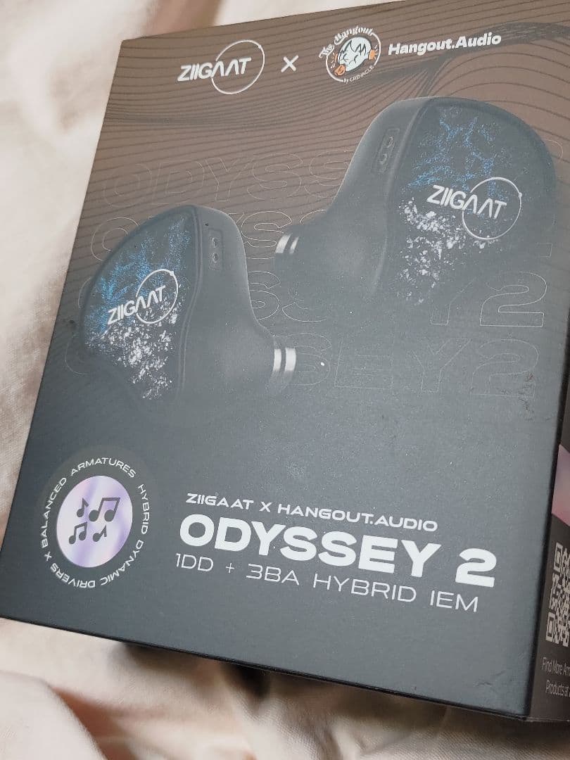 ZIIGAAT✕HANGOUT AUDIO ODYSSEY 2 イヤホン