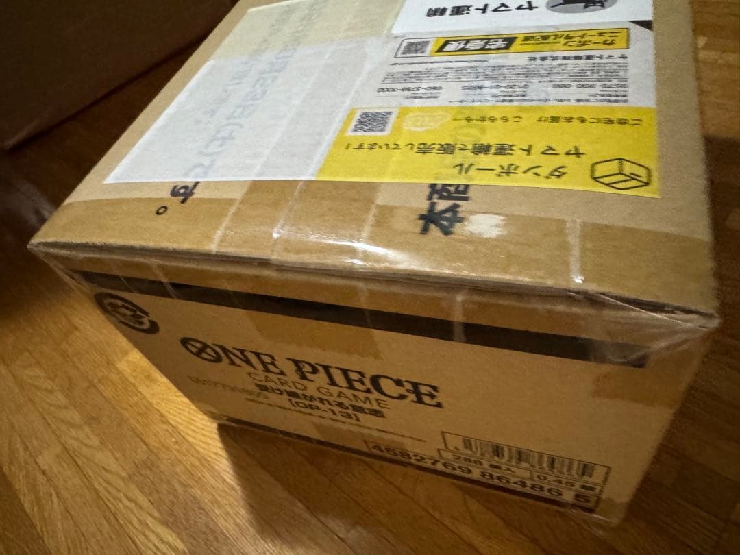 ワンピースカード 受け継がれる意志 1カートン 未開封(12BOX)