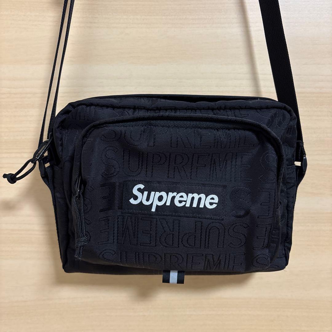 みどひん　Supreme ショルダーバッグ ブラック 19ss