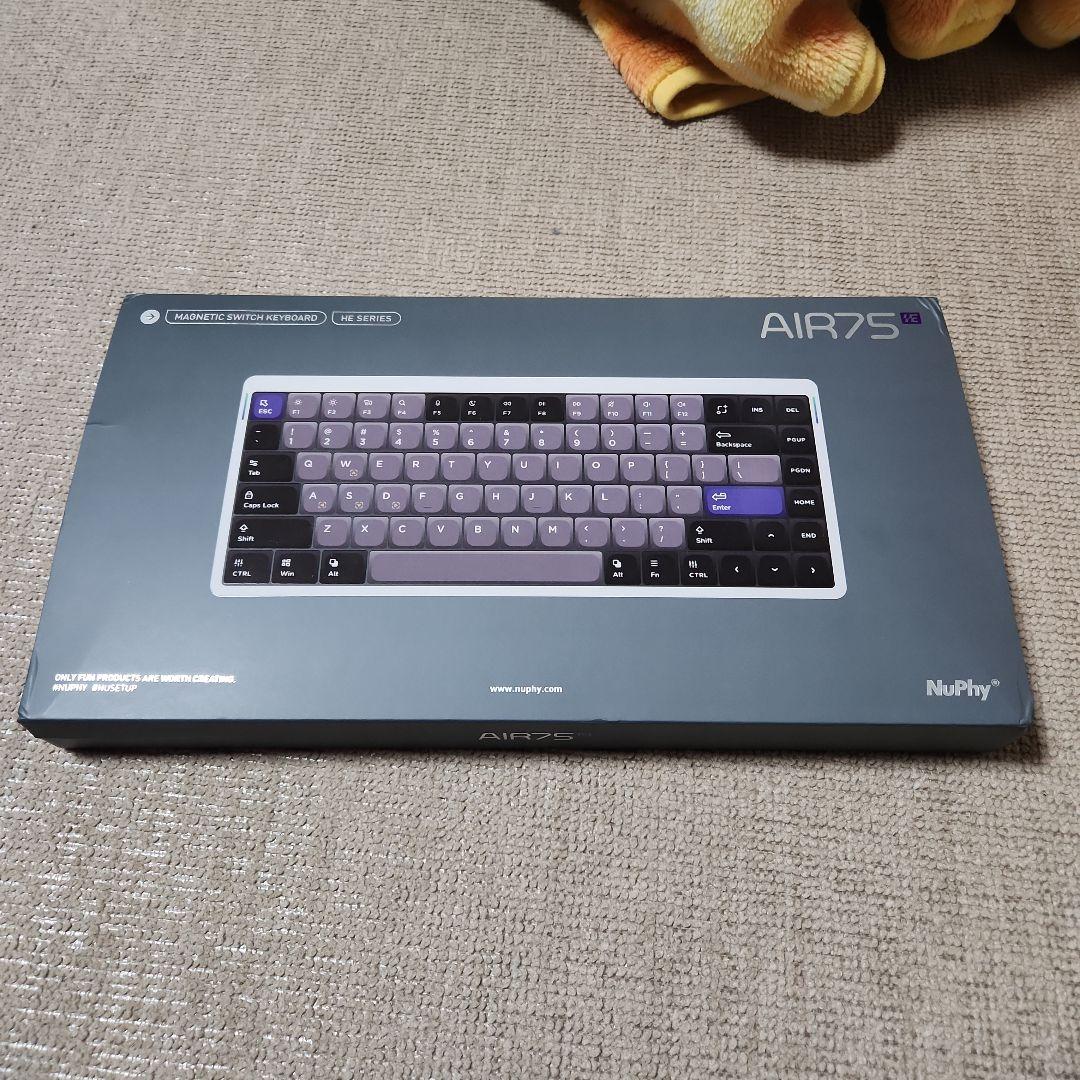 I*】様 NuPhy AIR75 HE　ロープロ　ラピトリ　ゲーミングキーボード