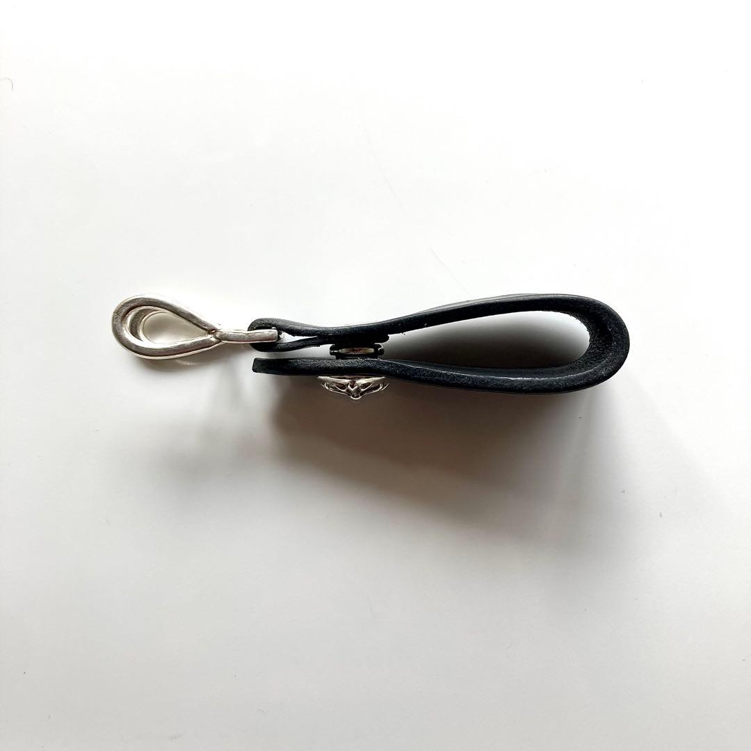 新春セール開催中！シルバー925 クロスボール　レザーベルト　BWL