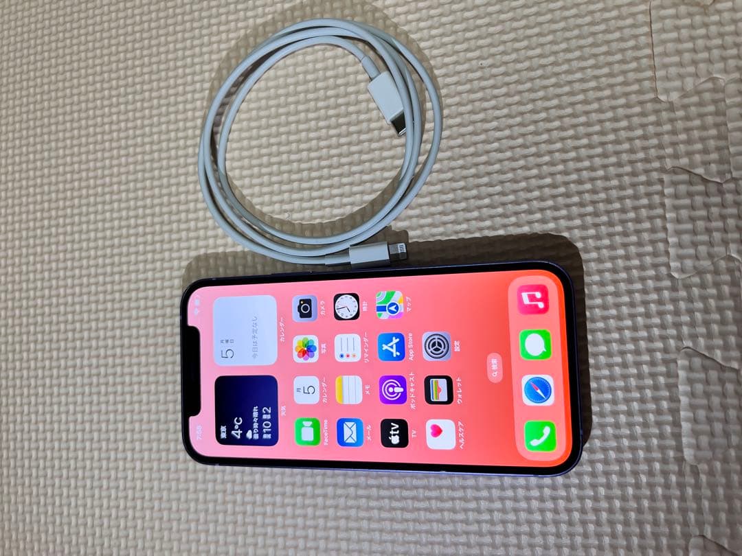AU Apple iPhone 12 64G パープル