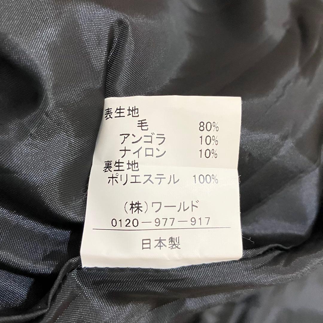 【Mサイズ】Reflect リフレクト ウール アンゴラ ポンチョ ケープコート