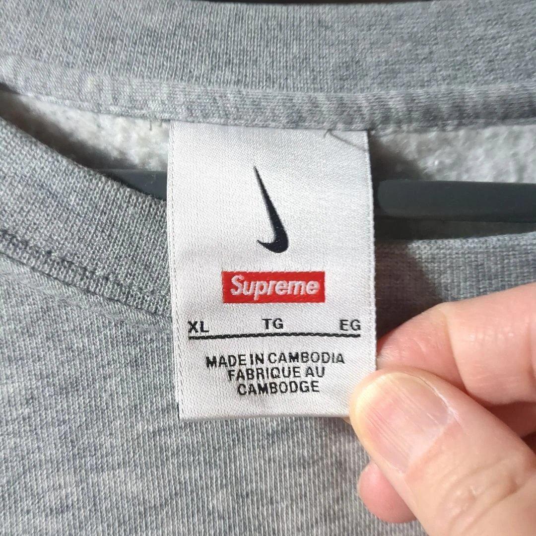 シュプリーム ナイキ 22ssスウェット トレーナー supreme nike