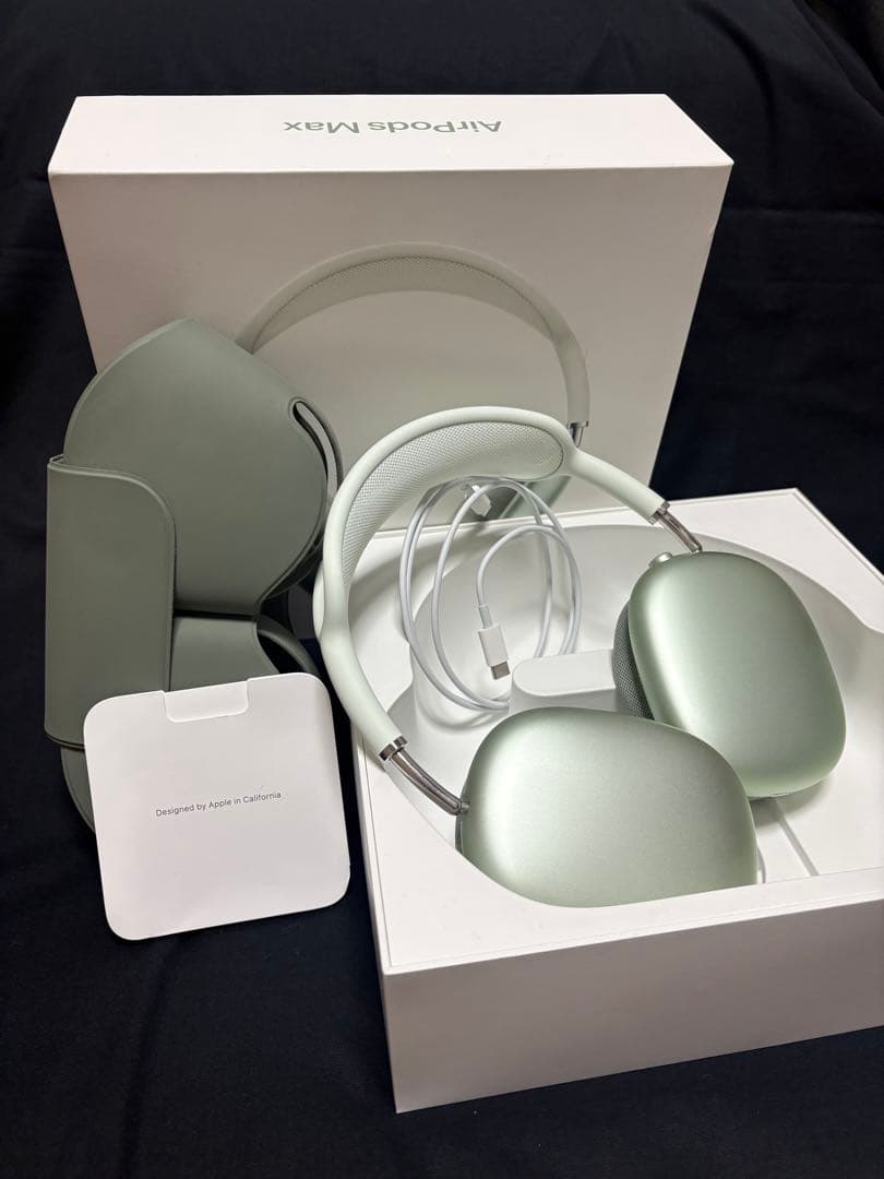 Apple AirPods Max グリーン　ワイヤレスヘッドホン