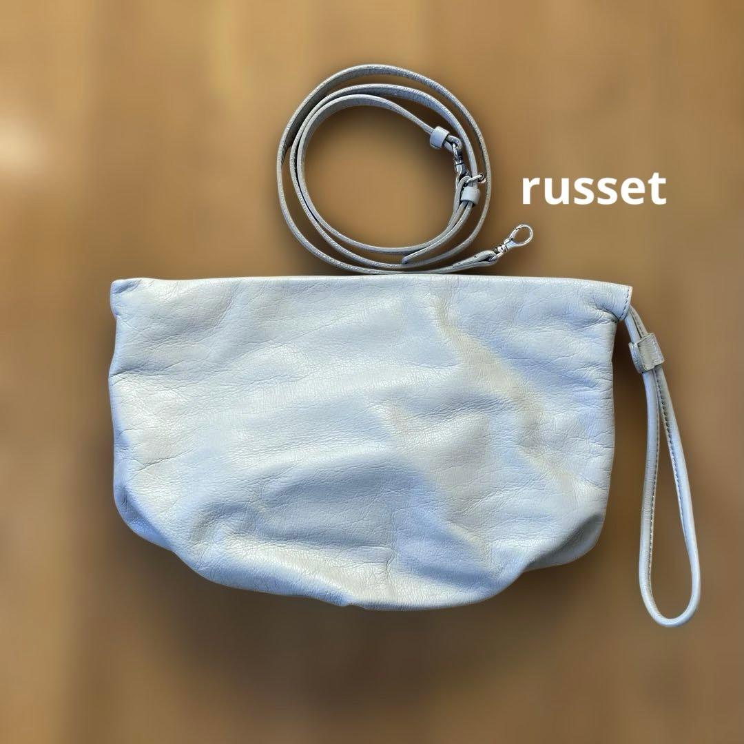 ラシット巾着ショルダーバッグ