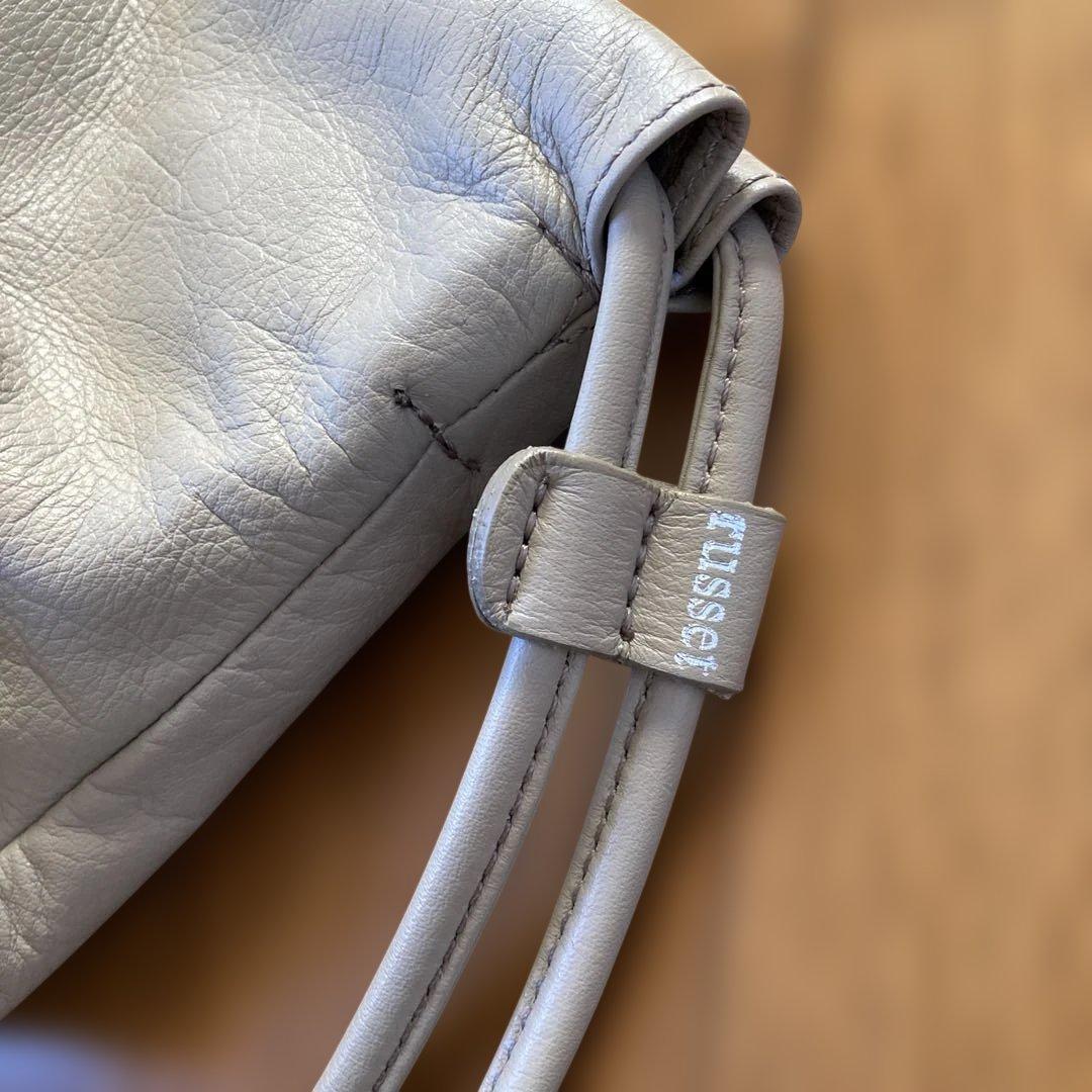 ラシット巾着ショルダーバッグ