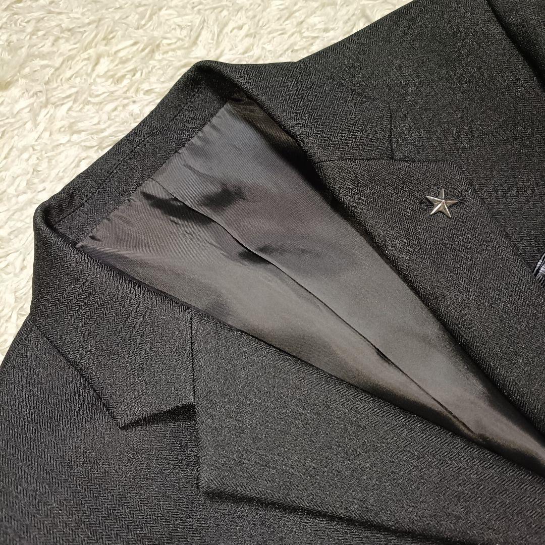 【6点セット】未使用級✨️ブラックフォーマルスーツ 卒業スーツ 卒服 160