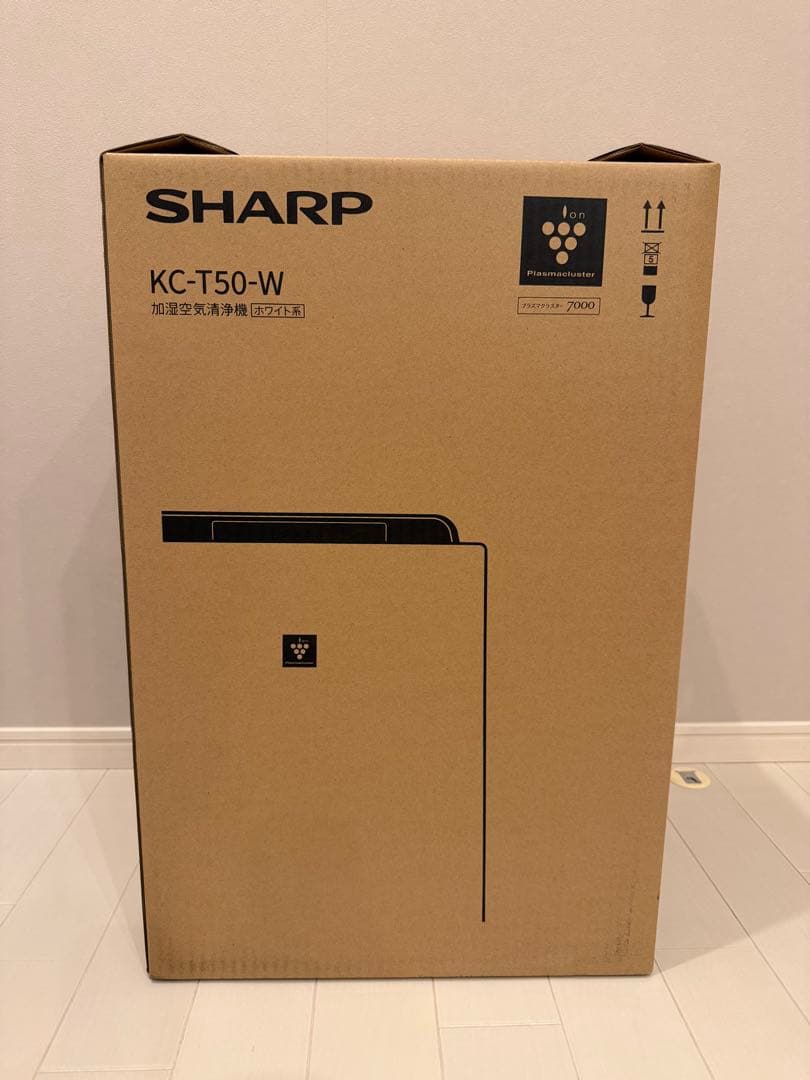 SHARP KC-T50-W 空気清浄機