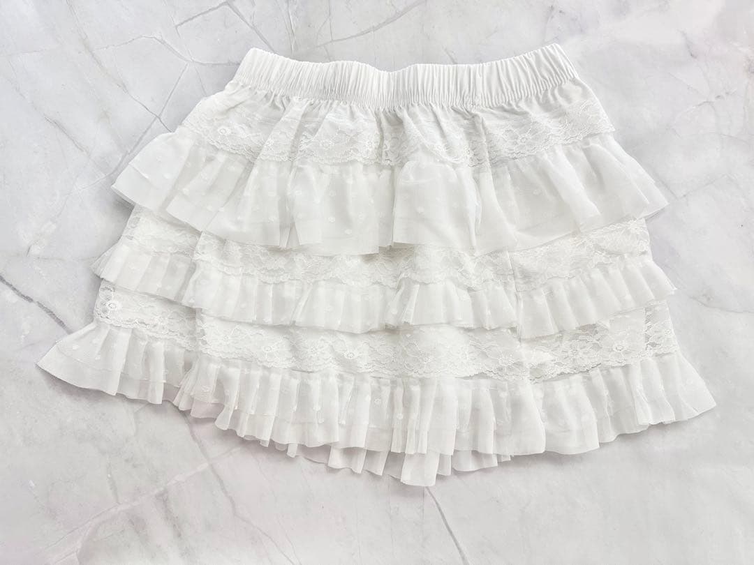 palesop ♡ ベティスカート 姫ギャル ホワイト