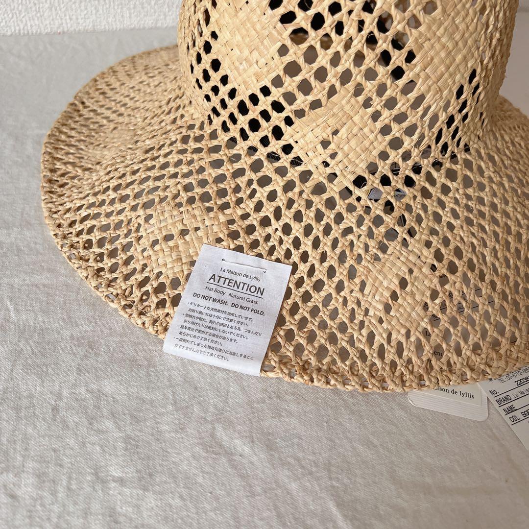 新品タグ付　La Maison de Lyllis ハット