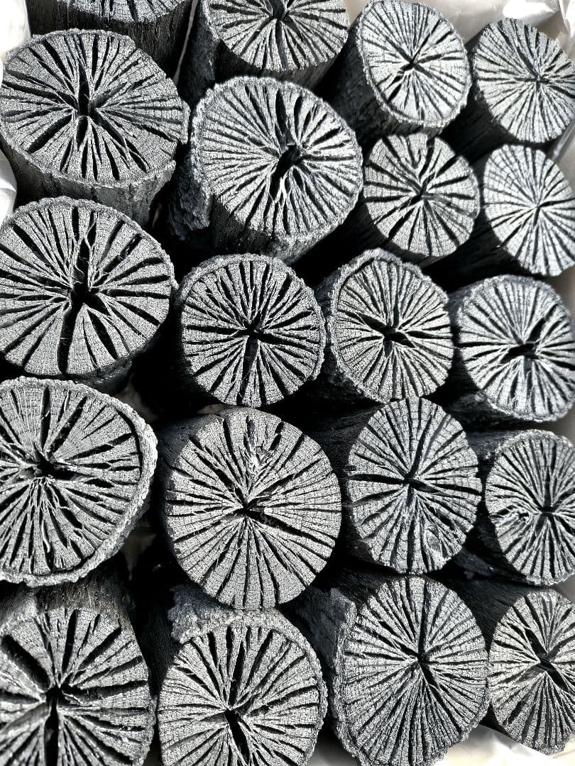 【愛媛産】クヌギ炉用胴炭約5kg 皮剥がれ