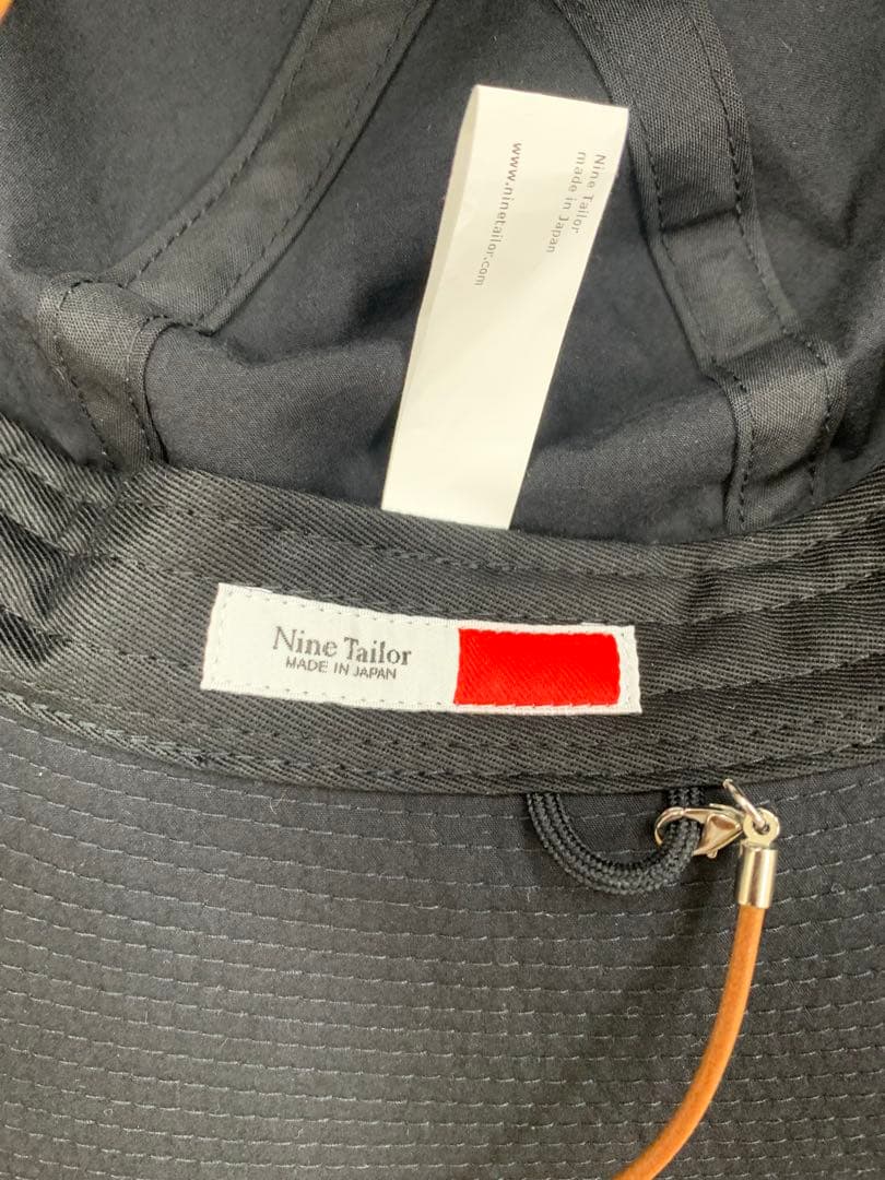 Nine Tailor メトロハット ブラック　新品未使用品