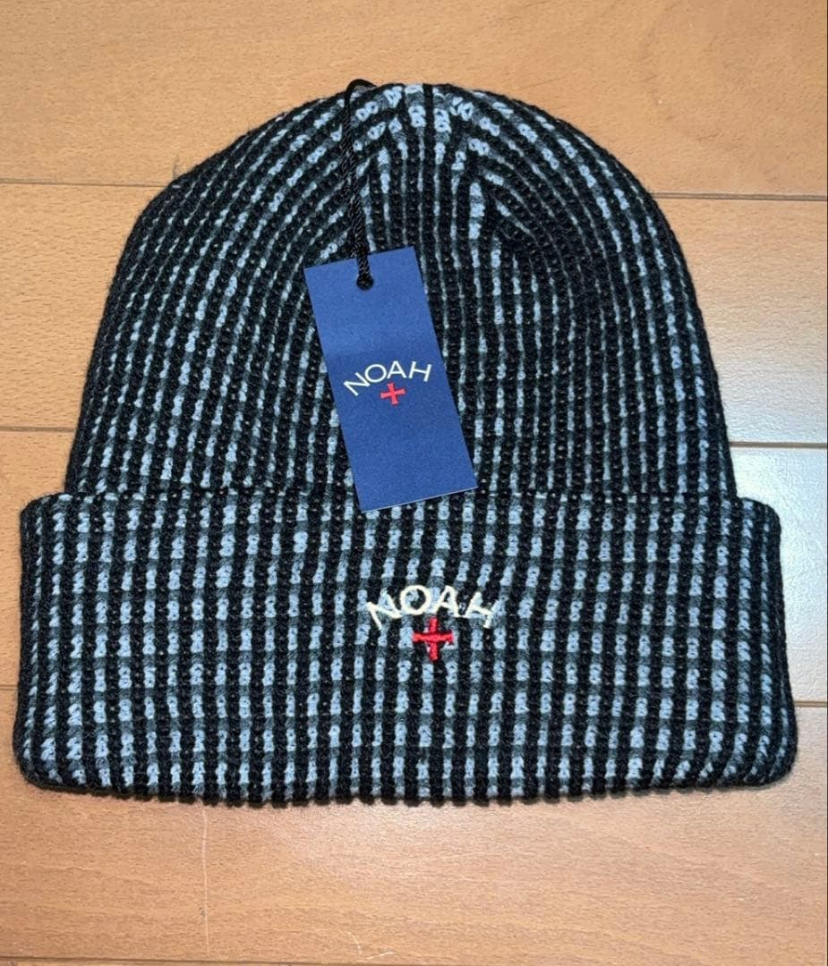 【当日配送‼️】希少 NOAH ニット帽 ブラック・グレー