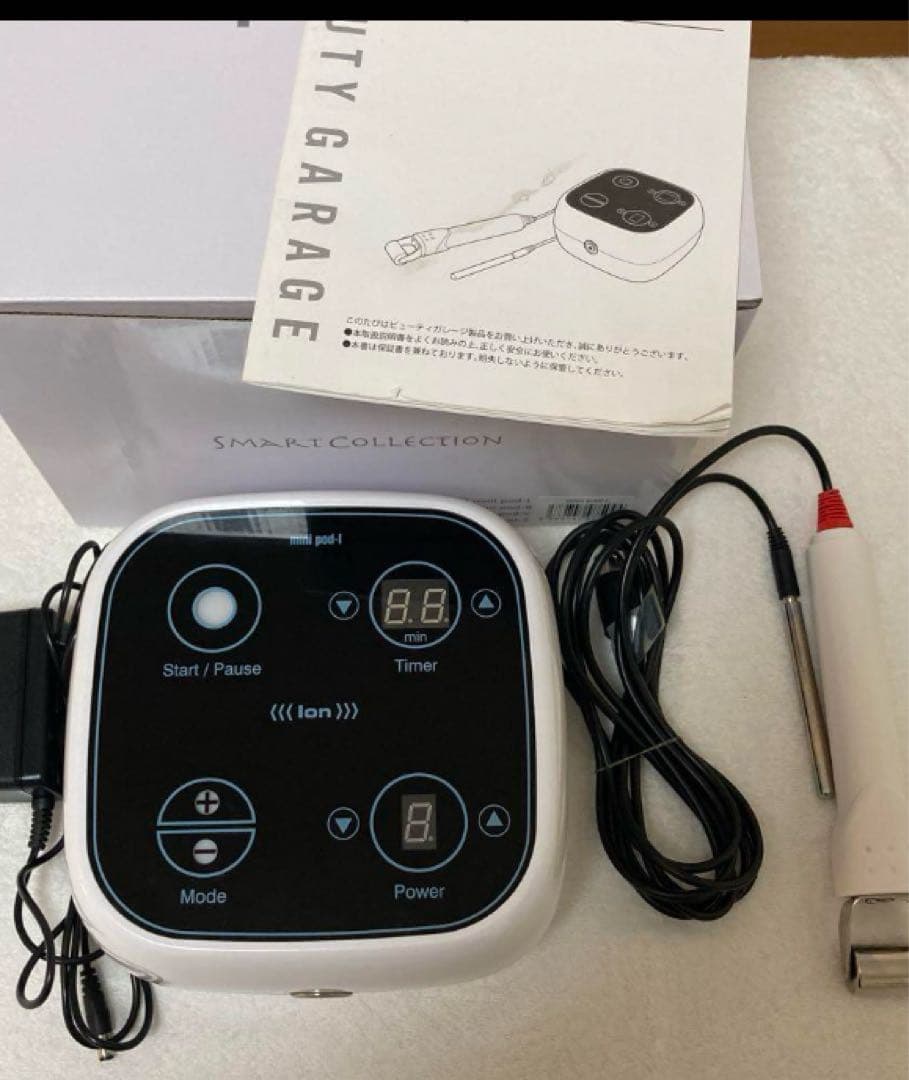 ビューティーガレージ　業務用イオン導入美顔器　mini pod-I