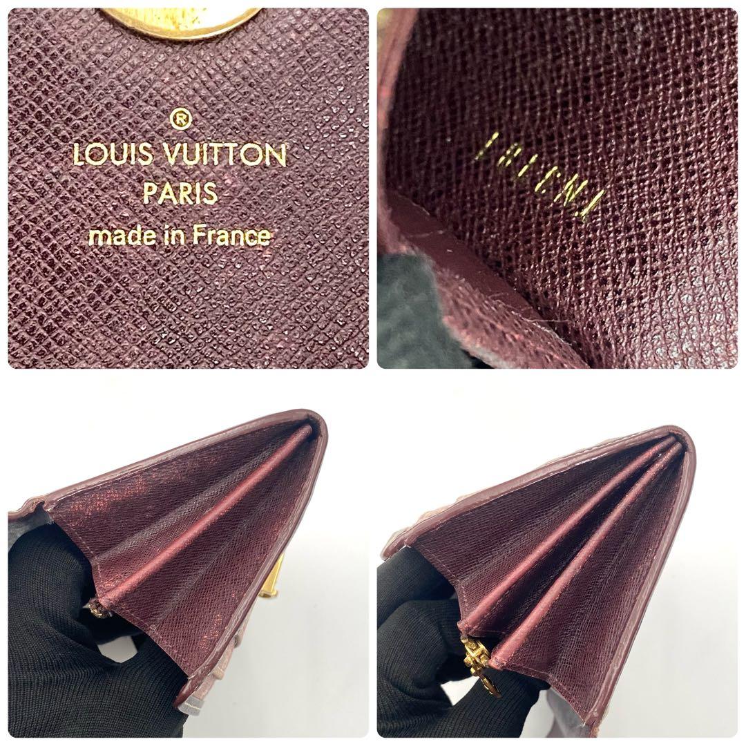 ルイヴィトン モノグラム イディール ポルトフォイユ サラ 長財布 セピア