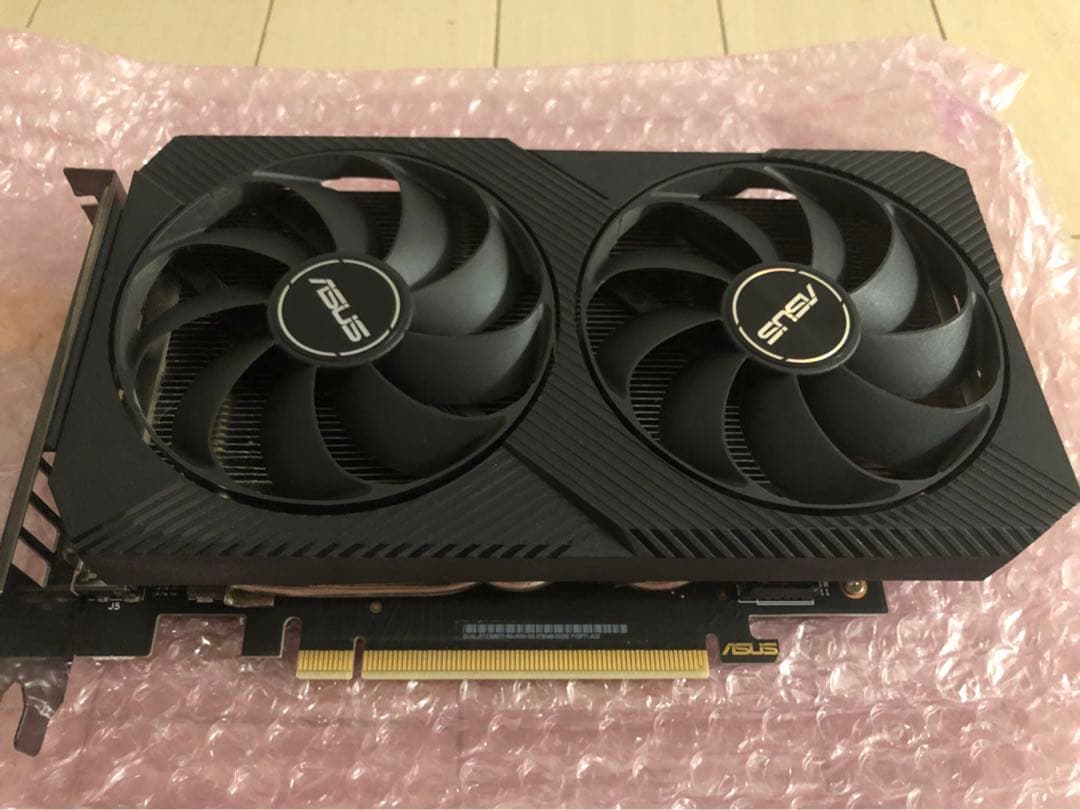 【ジャンク品】ASUS DUAL-RTX3060TI-8G