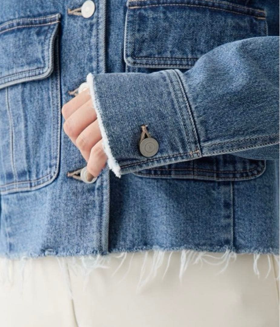 Whim Gazette ウィムガゼット　デニムクルージャケット