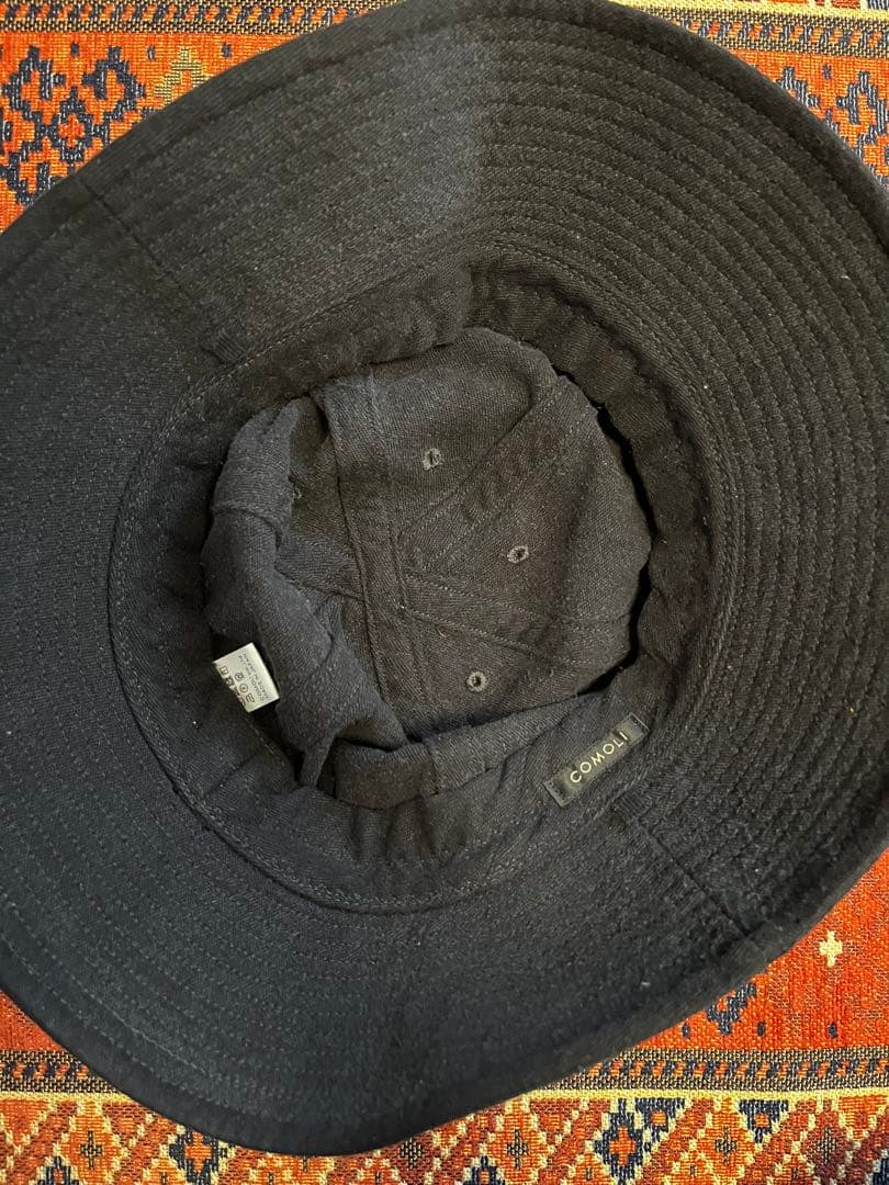comoli シルクネップ　ハット　(紐なし)