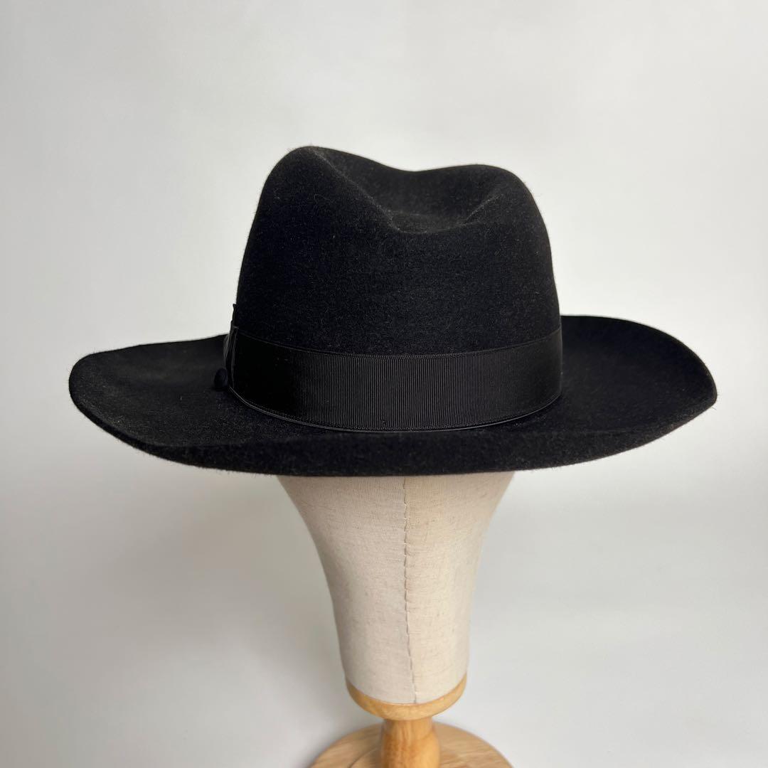 Borsalino ボルサリーノ アレッサンドリア ブラック C151