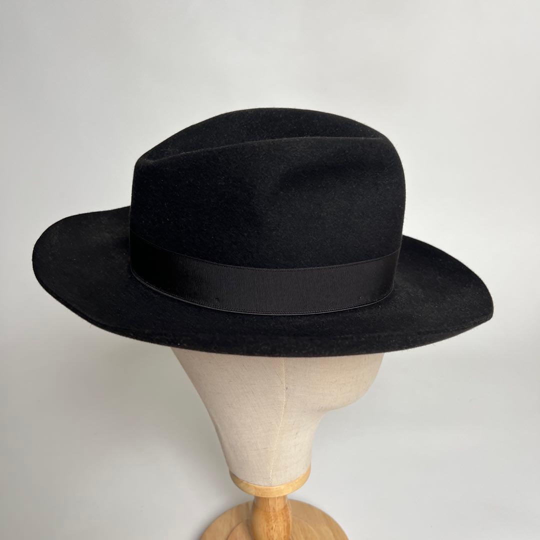 Borsalino ボルサリーノ アレッサンドリア ブラック C151