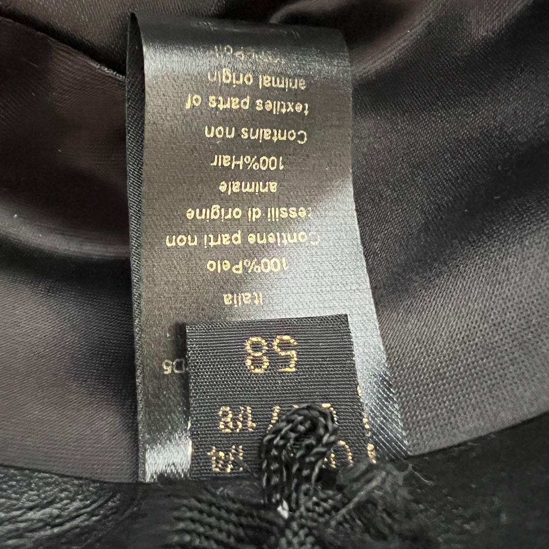 Borsalino ボルサリーノ アレッサンドリア ブラック C151