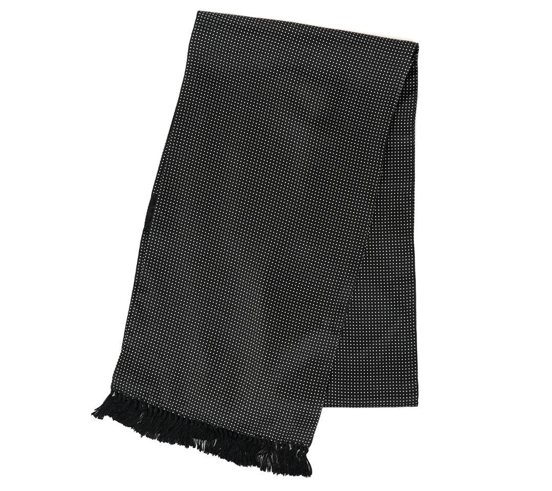 イタリア製 TOM FORD ドット柄 フリンジ シルクストール トムフォード