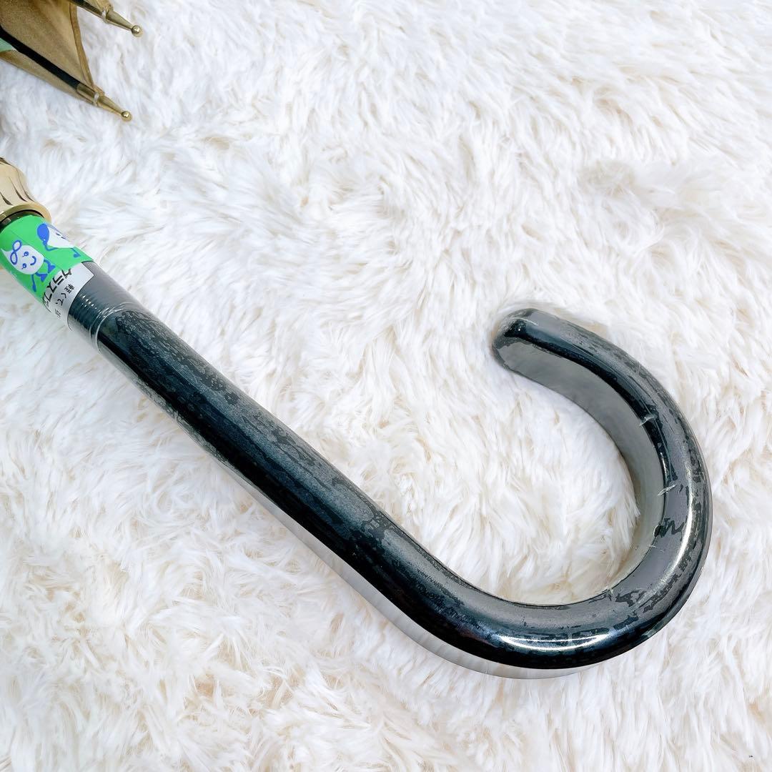 ✨新品未使用✨ イヴサンローラン 長傘 タグ付き 花柄 ブラック イエロー