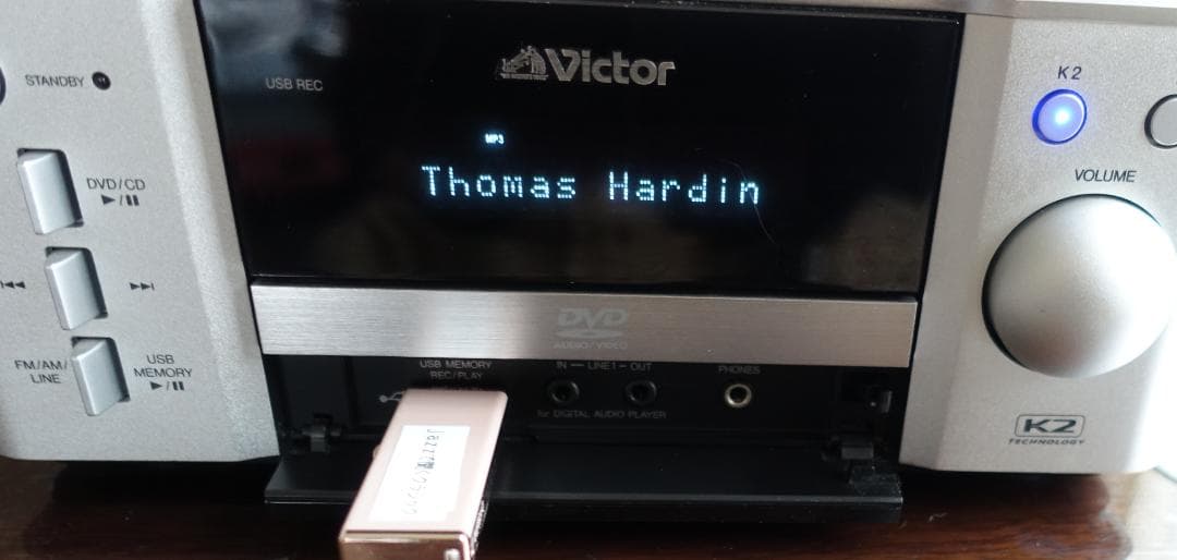 Victor コンパクトコンポーネント DVDレシーバー CA-EXAR5