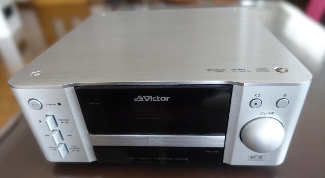 Victor コンパクトコンポーネント DVDレシーバー CA-EXAR5