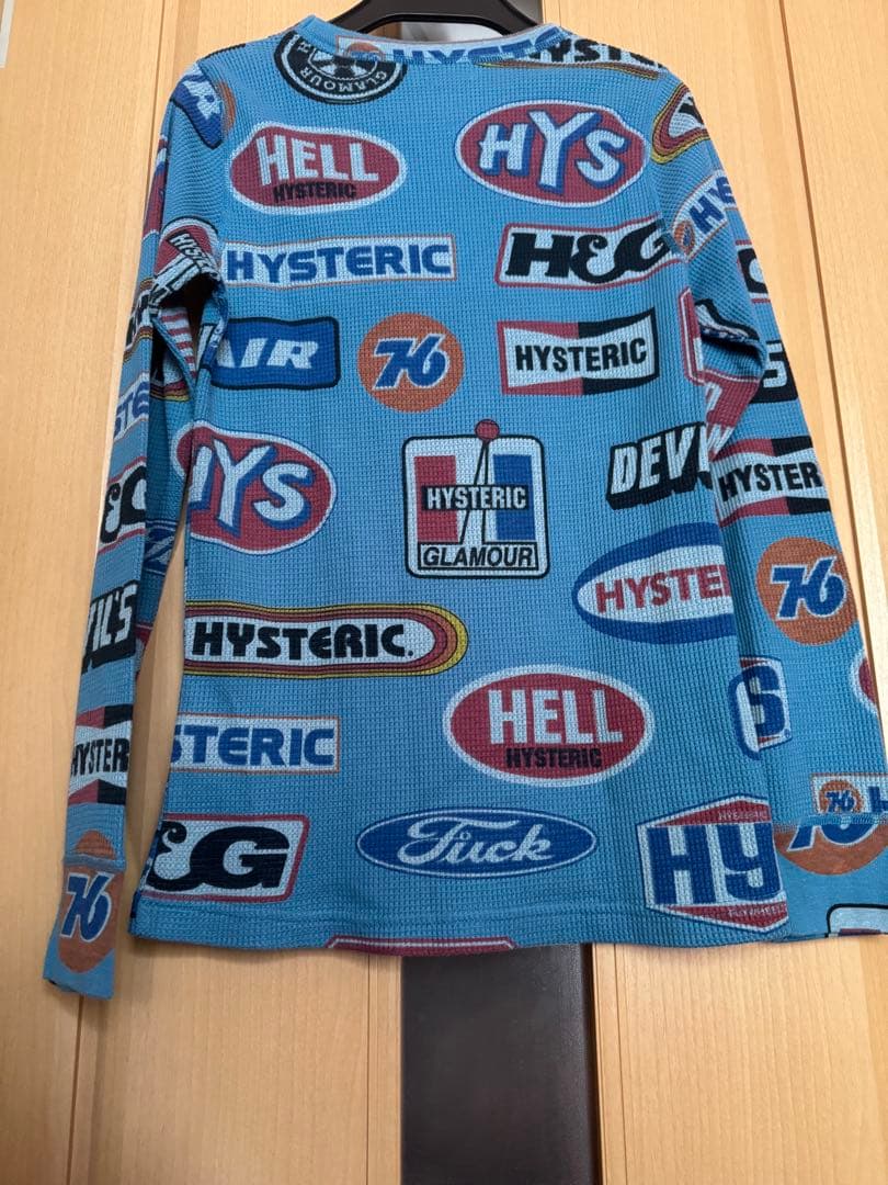 ヒステリックグラマーサーマル柄ロンT