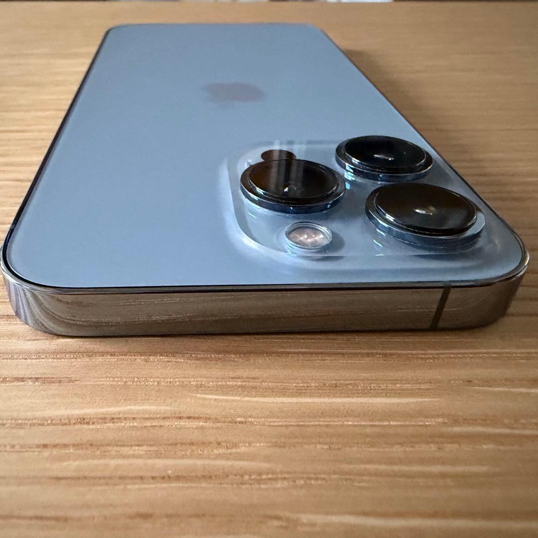 【美品】Apple iPhone13Proシエラブルー128GBバッテリー75％