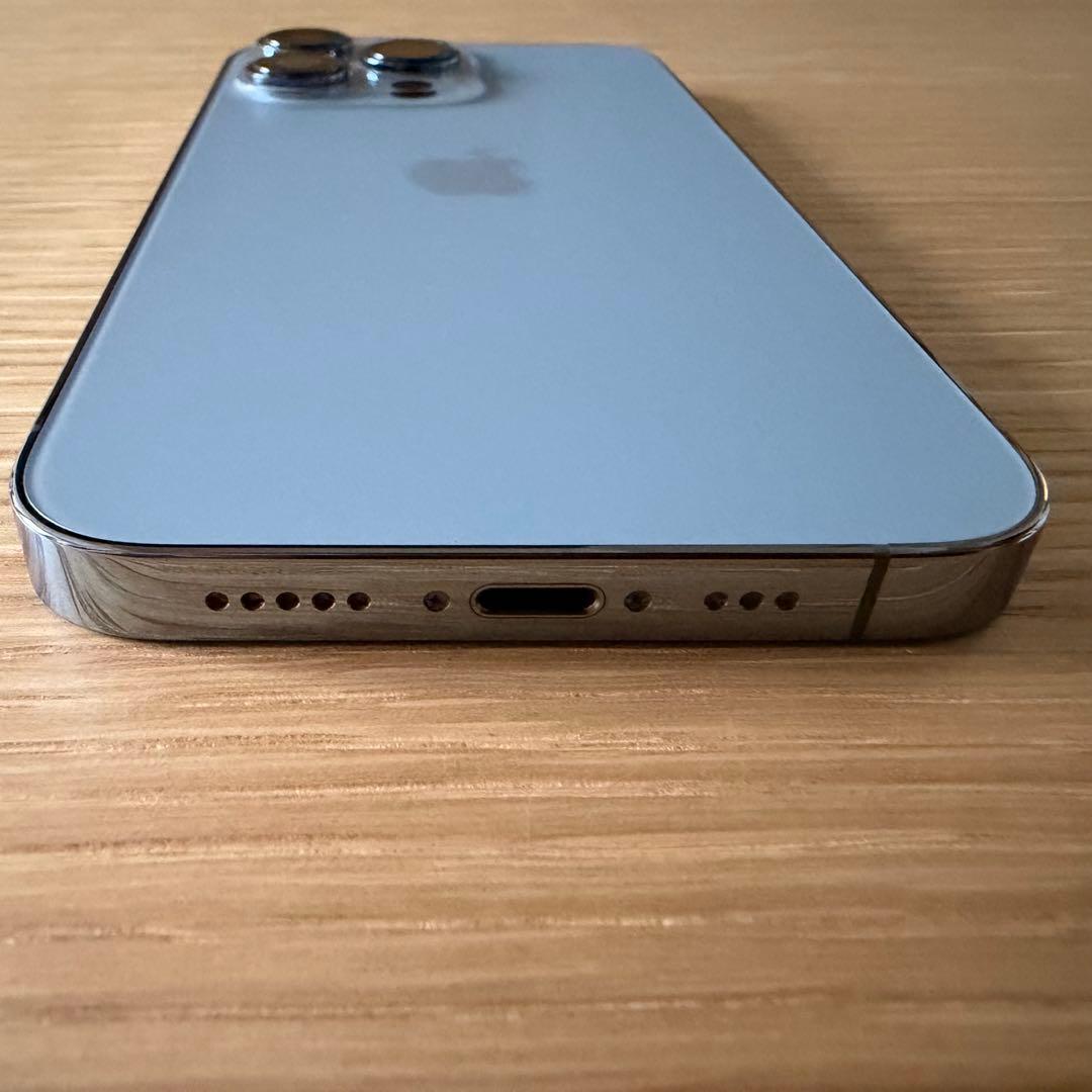 【美品】Apple iPhone13Proシエラブルー128GBバッテリー75％