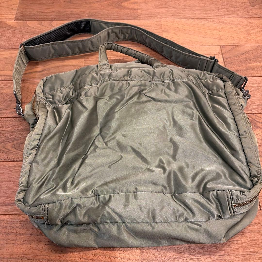 1/9まで値下げ　旧型　PORTER タンカー　2wayバッグ オリーブ