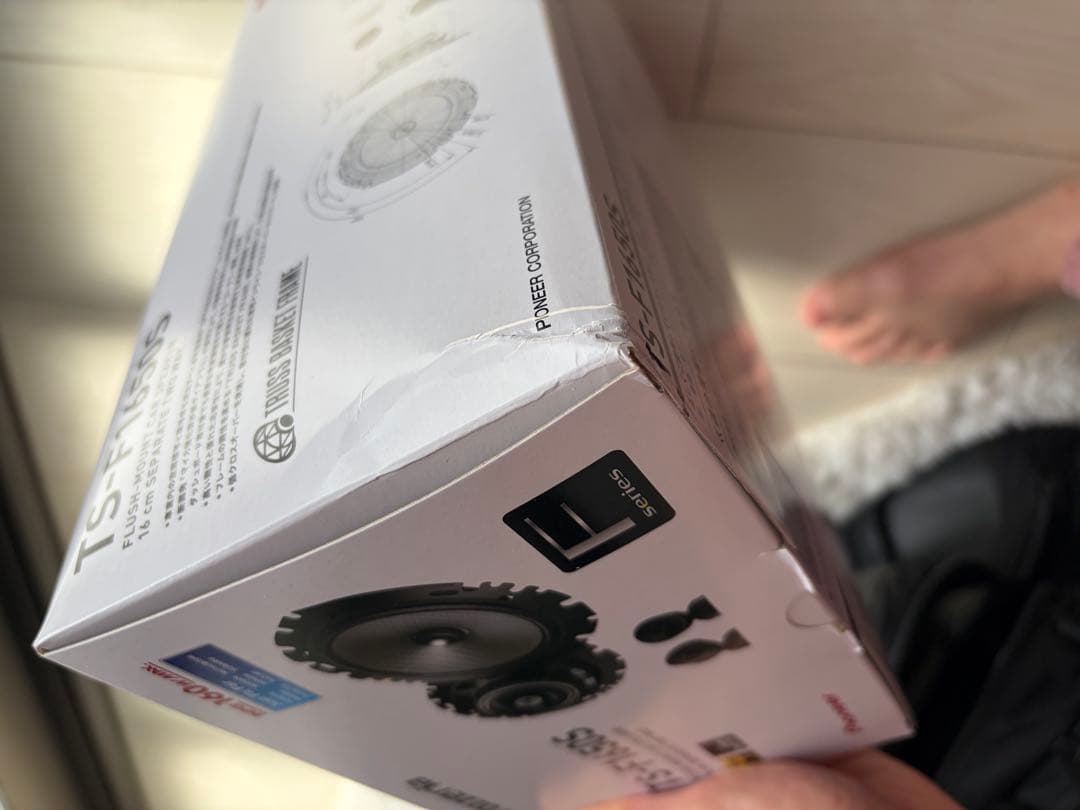 Pioneer カスタムフィットスピーカー　TS-F1650S