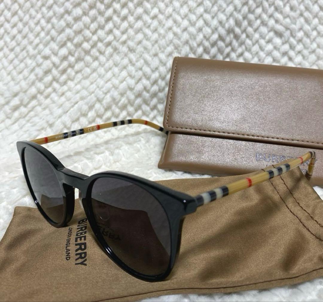 ハム様 未使用級】バーバリー サングラス ノバチェック B 4380D メガネ