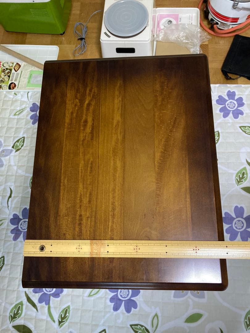 【良品】カリモク社製高級電話台 引き出し付き