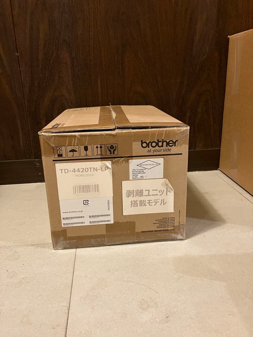 新品ブラザー　ラベルプリンター　TD-4420TN-LP