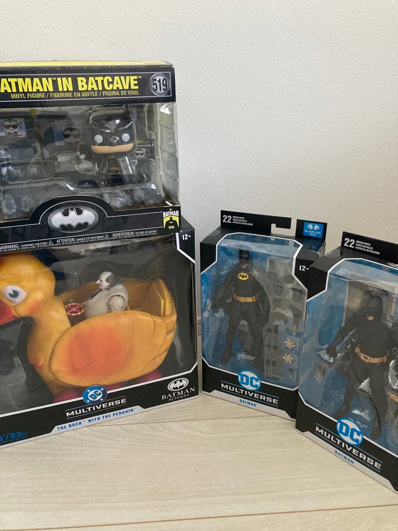 マクファーレントイズ　DCマルチバース　ファンコpopフィギュア　　4体セット
