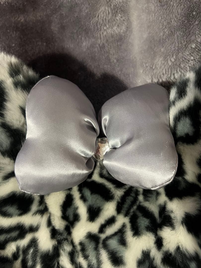 ディズニー　ファンキャップ　豹柄