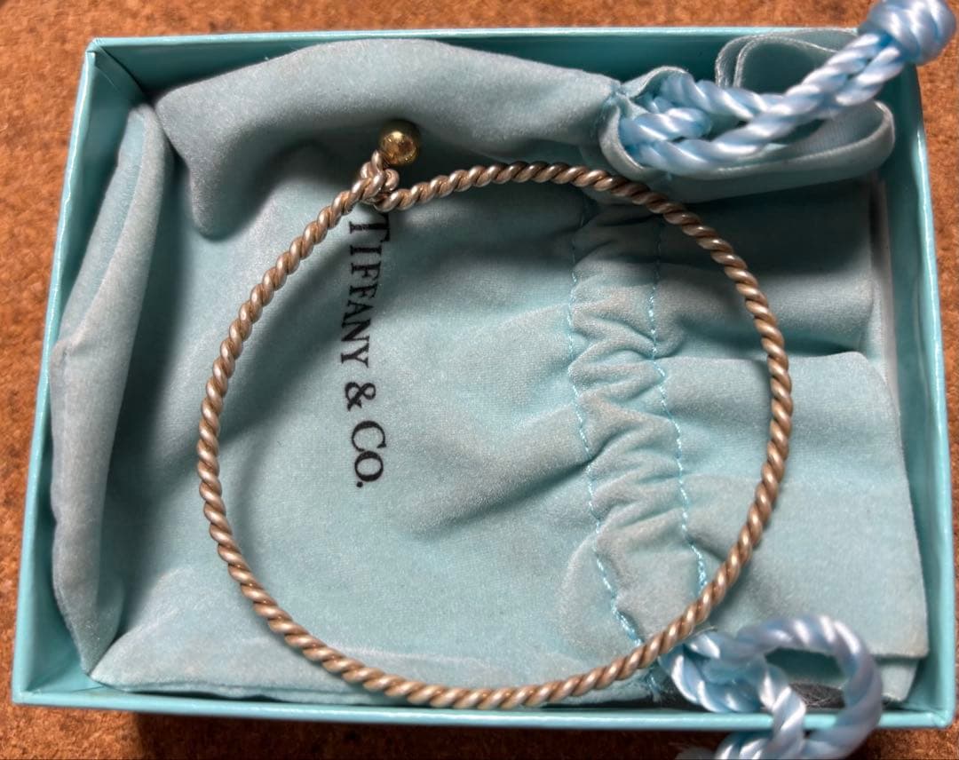 Tiffany＆Co. ダブルアイツイスト　ブレス　925/750