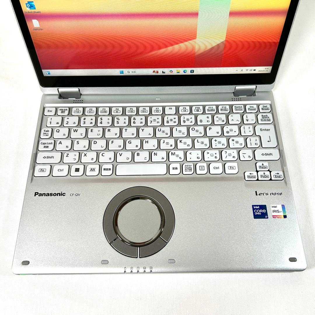 訳アリ Let's note QV1 i7 512GB 16GB LTE タッチ