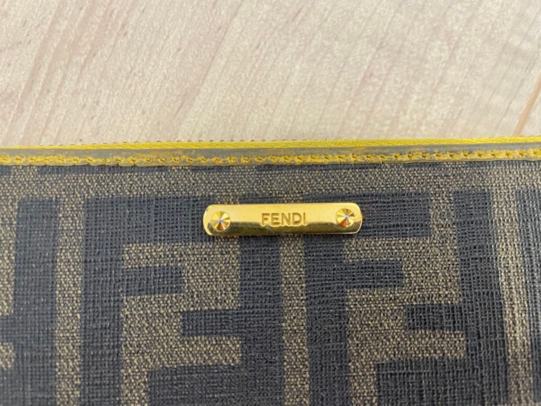 フェンディ FENDI 長財布 ズッカ zucca