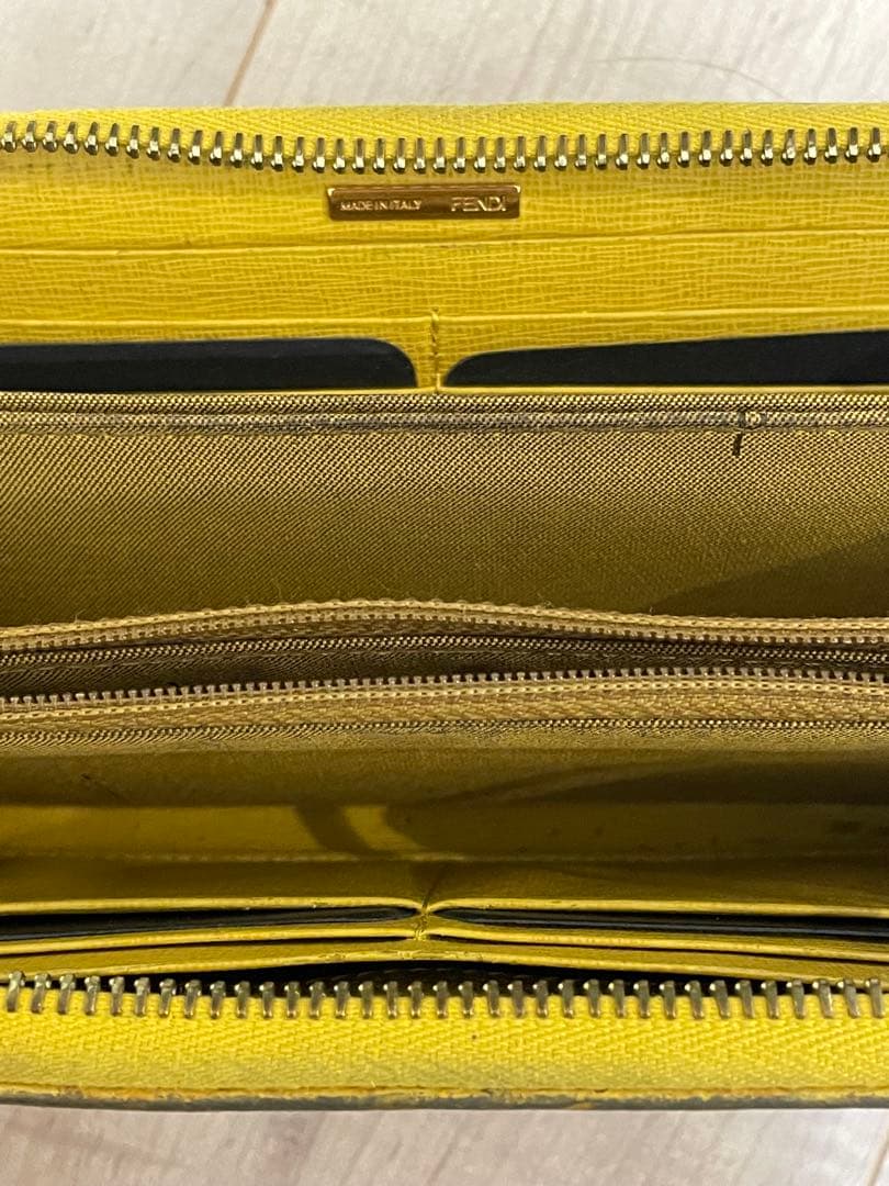 フェンディ FENDI 長財布 ズッカ zucca