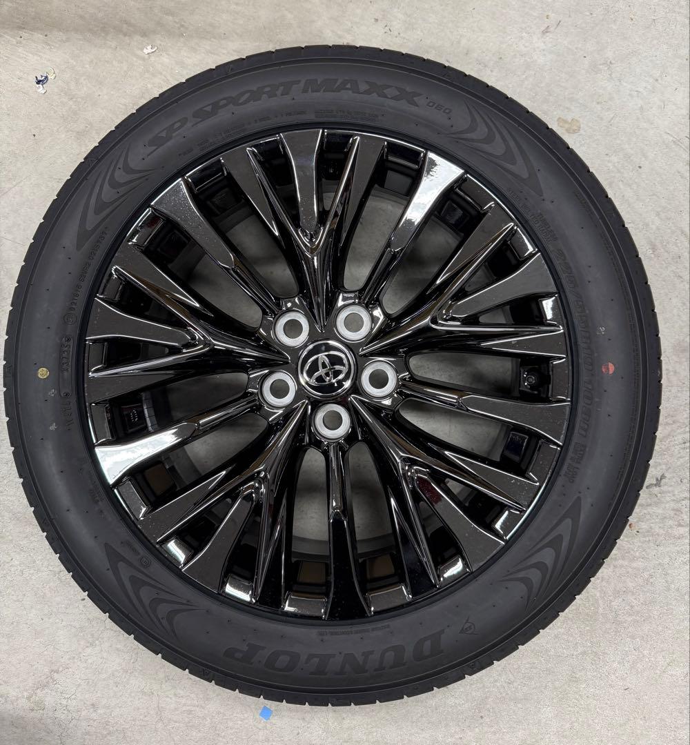 40ヴェルファイア　新車外し　7km ブラックスパッタリング　19インチ