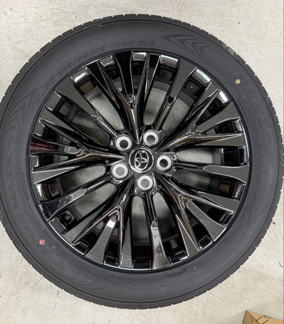 40ヴェルファイア　新車外し　7km ブラックスパッタリング　19インチ