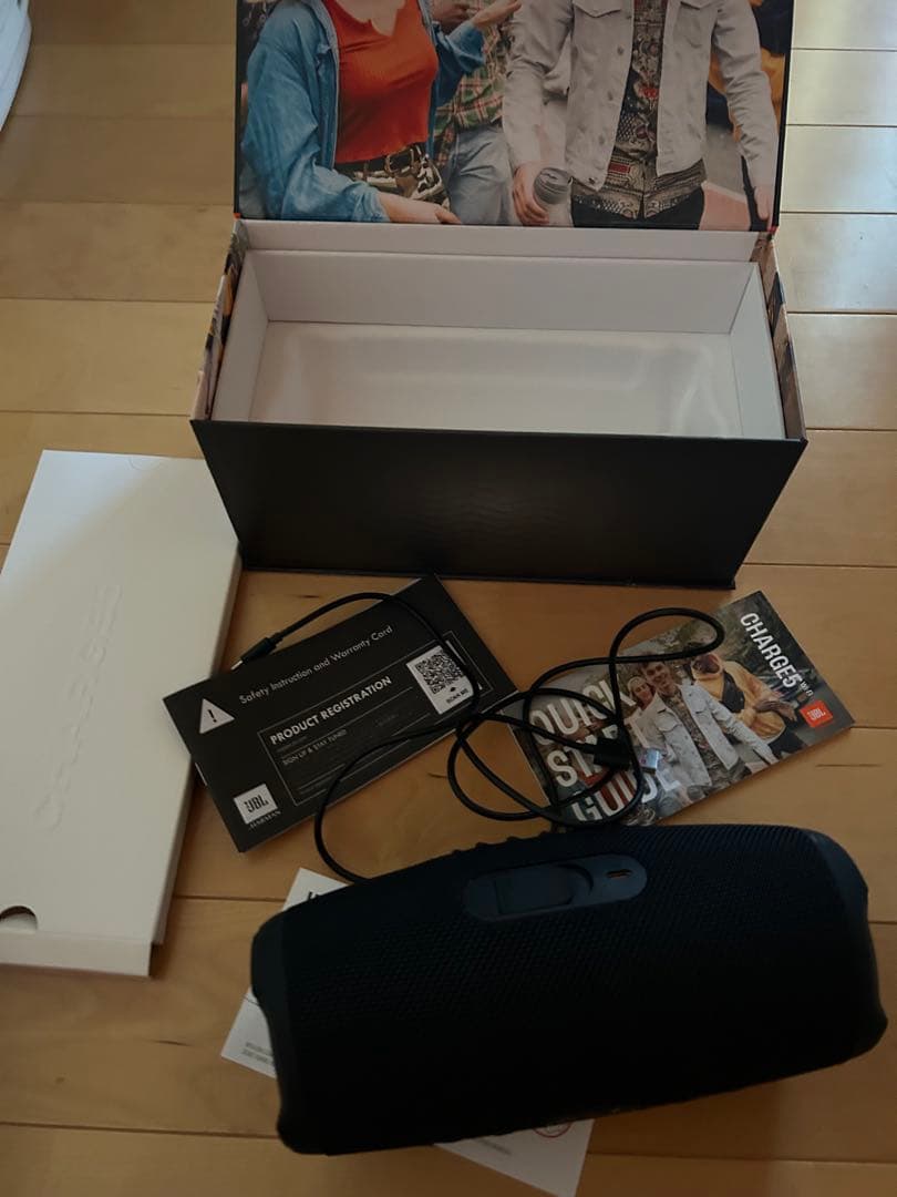 JBL charge 5 wifi ワイヤレススピーカー ブラック