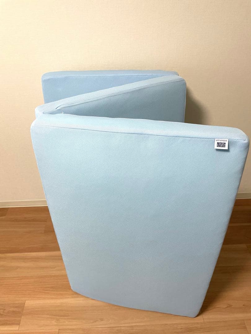 エアウィーヴ airweave マットレス | シングル 三つ折り | ブルー