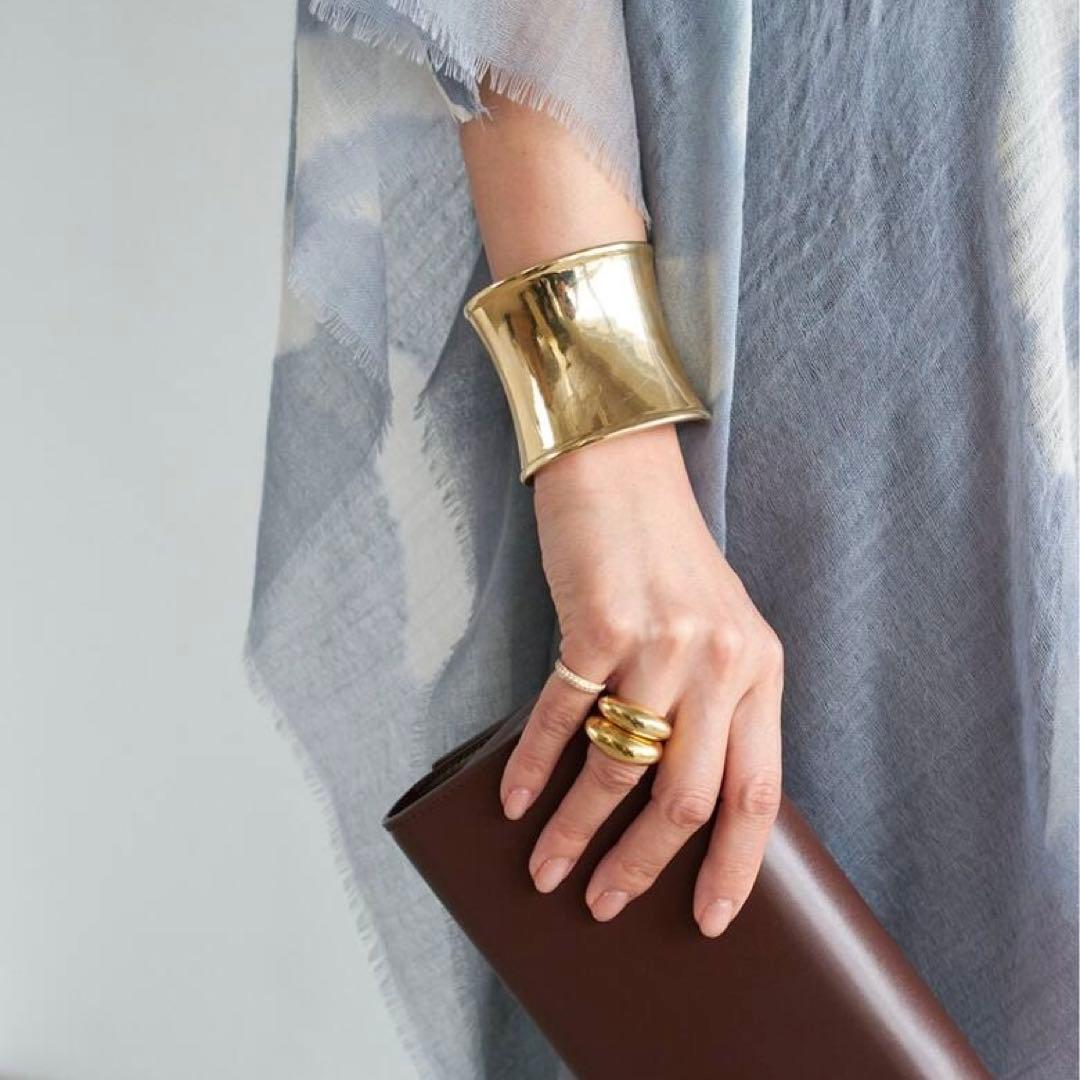 2025 ドゥーズィエムクラス バングル MISHO ヘラカフ ゴールド 金